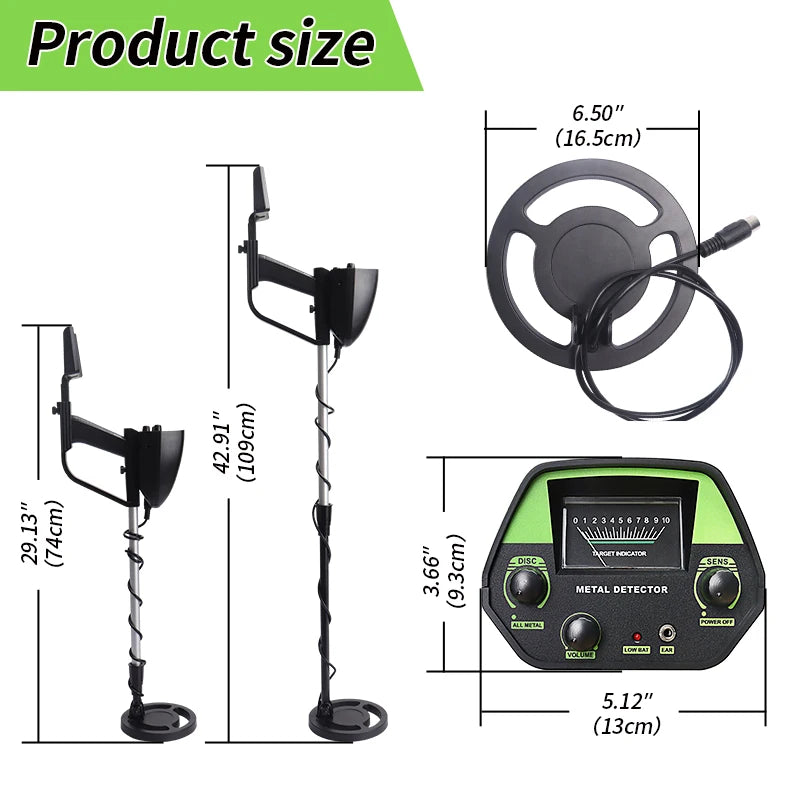 Underground Metal Detector GTX5030H GTX5030 Treasure Hunter Gold