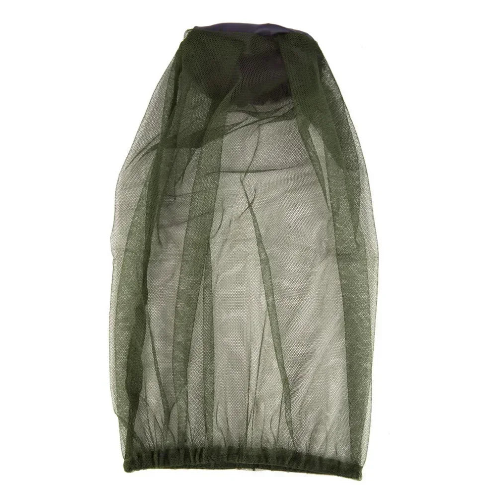 Outdoor Tool Bushcraft Travel Kit Mosquito Net Hat Fishing Cap Hunting