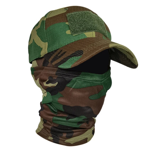 Chapeau Balaclava Camouflage - Protection Solaire Respirant et Tendance