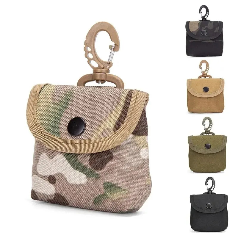Waterproof Camping EDC Pouch Tactical Key Change Purse Wallet Travel