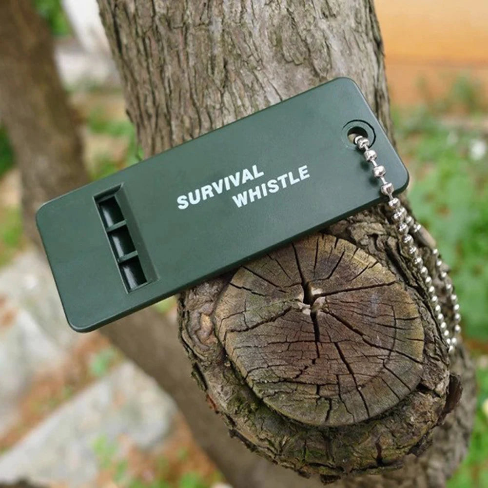 Sifflet de Survie Haute Décibels Trois Fréquences Portable