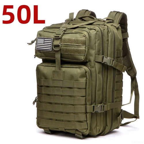 25L/50L Sturdy Nylon Waterproof Tactical Sports Trekking Fishing