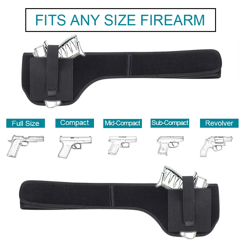 Adjustable Breathable Waist Holster Hunting Tools Holster  Tactical