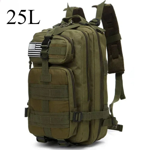 25L/50L Tactical Backpack Molle Bag Outdoor Bags Backpack for Hiking