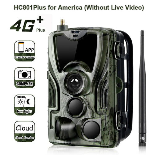 Free APP Trail Camera Cloud Service 4G Wildlife Hunting Surveillance