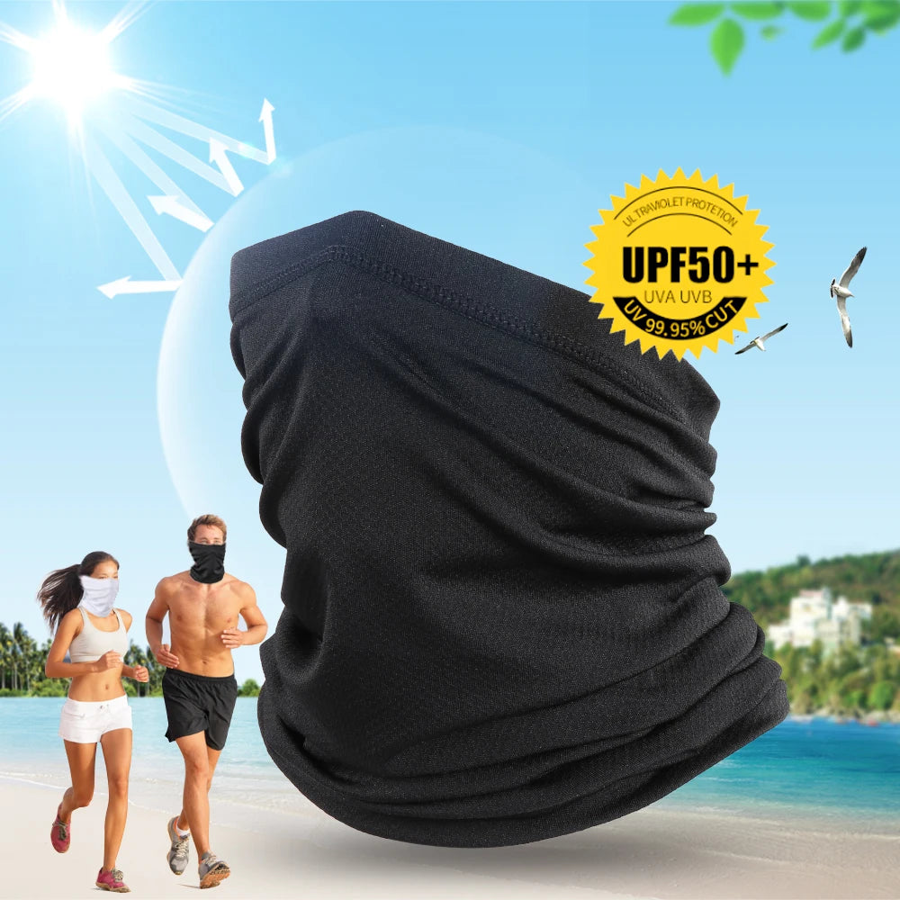 Summer Breathable Bandana Face Mask Cover Hiking Hunting Cycling