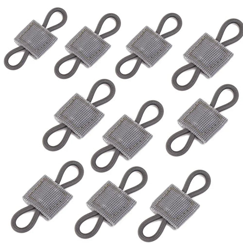 10 Pièces Sangles MOLLE Elastiques Nylon Pour Fixations