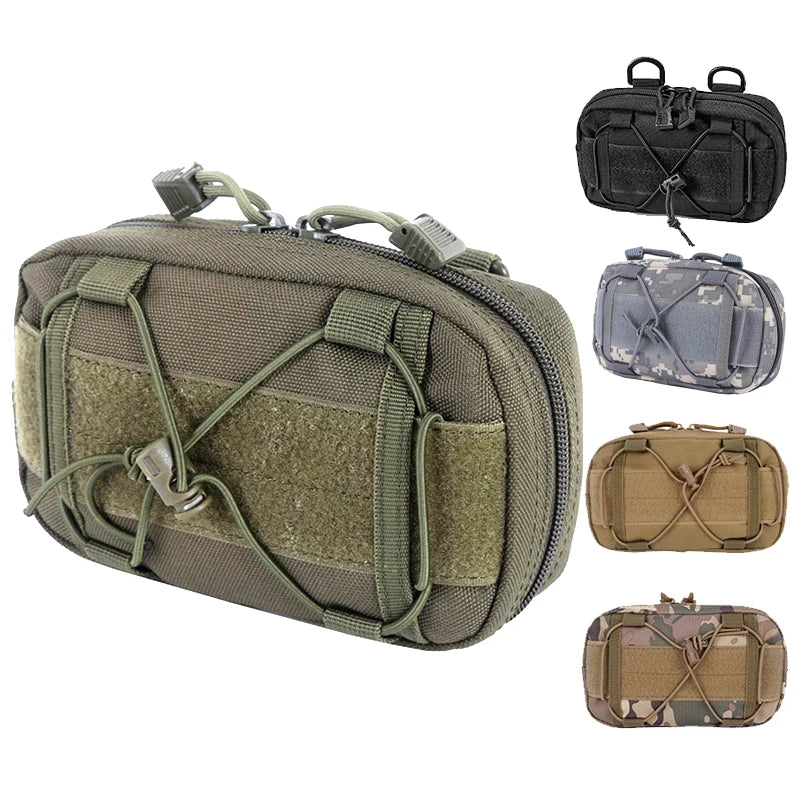 Molle Waist Bag Tactical Pouch Medical First Aid Tool Gear Gadget Bag