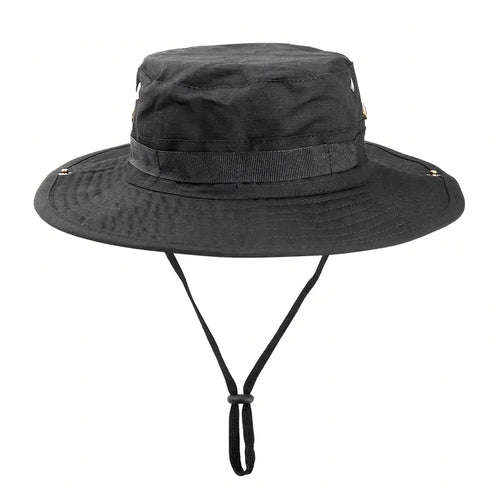 Camouflage Boonie Hat Wide Brim Men Women Sun Hat Outdoor Hiking