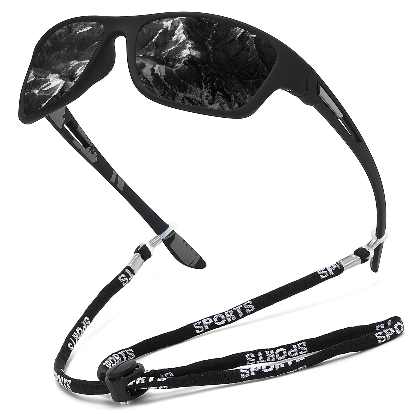 Lunettes de Soleil Polarisées de Marque X pour Hommes - Protection UV, Conduite et Pêche