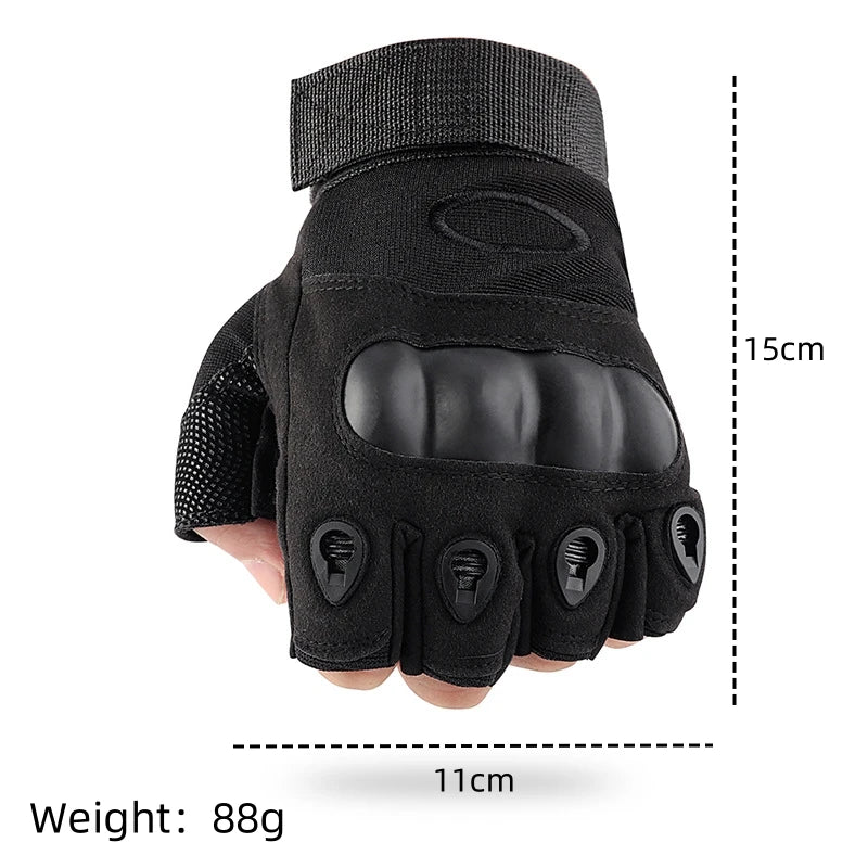 Outdoor Tactical Gloves Sport Half Finger Military Men Women Combat
