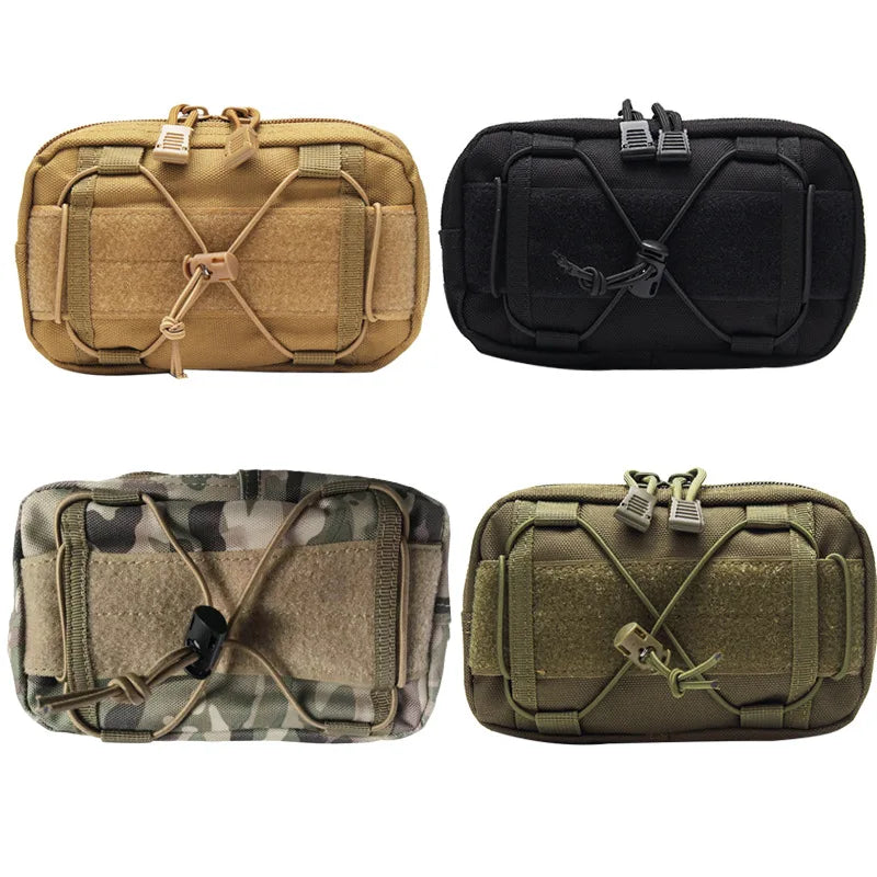 Molle Waist Bag Tactical Pouch Medical First Aid Tool Gear Gadget Bag