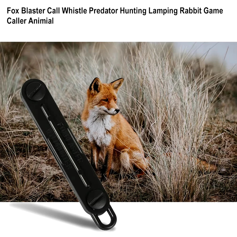 Outdoor Fox Down Fox Blaster Call Black Whistle Predator Hunting