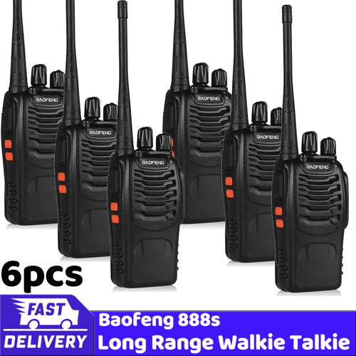 2pcs 4pcs 6pcs Wholesale Original Baofeng BF-888S 5km Long Range