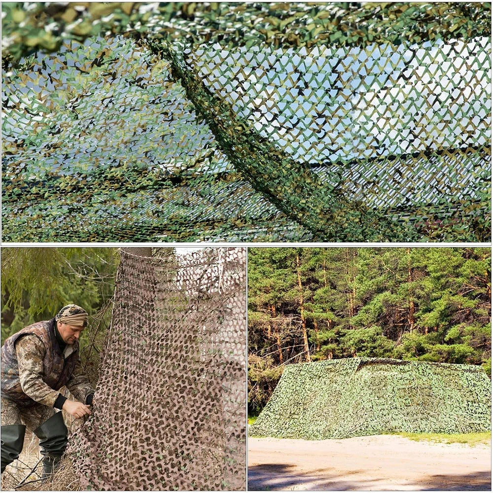 Camouflage Netting Outdoor Camping Sunshade Mesh Camo Net for Hunting