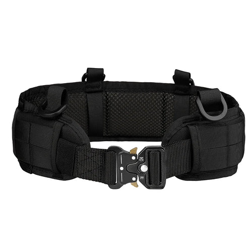 Men's Outdoor Hunting Tactical Belt Multi-Function Buckle Nylon Belt
