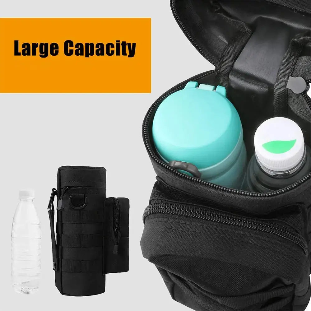 Sac de Transport pour Bouteille d’Eau - Pratique & Résistant pour Randonnée, Chasse et Aventures en Plein Air