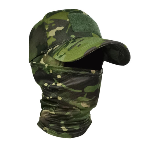 Chapeau Balaclava Camouflage - Protection Solaire Respirant et Tendance