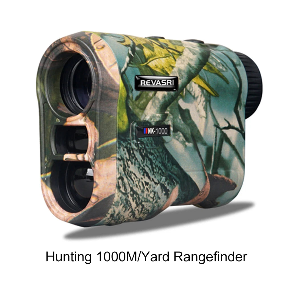 REVASRI Golf Laser Rangefinder 600M Telescope with Flag-Lock Slope Pin
