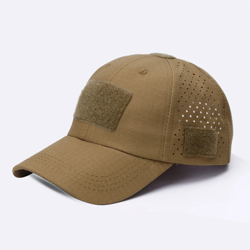 New Men Camouflage Baseball Cap Breathable Sunscreen Hat Outdoor