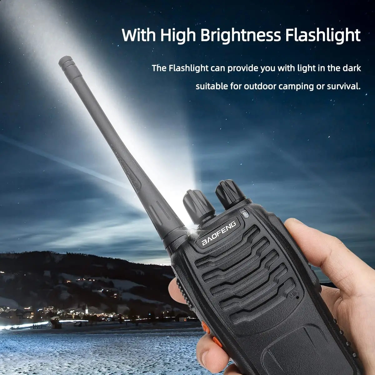 Baofeng BF 888S Talkie Walkie UHF 400 470 MHz Longue Portée