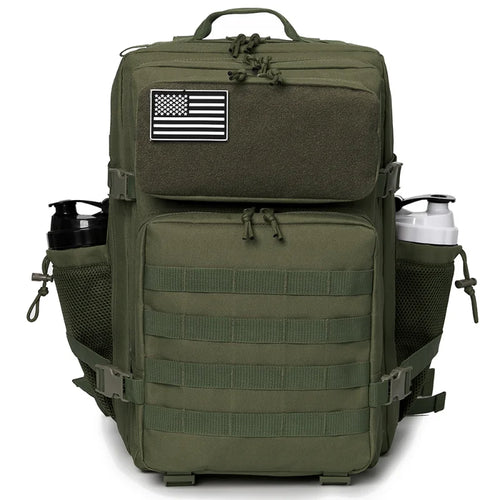 QT&QY 50L Tactical Backpack survival Bag Hunting MOLLE Backpack GYM