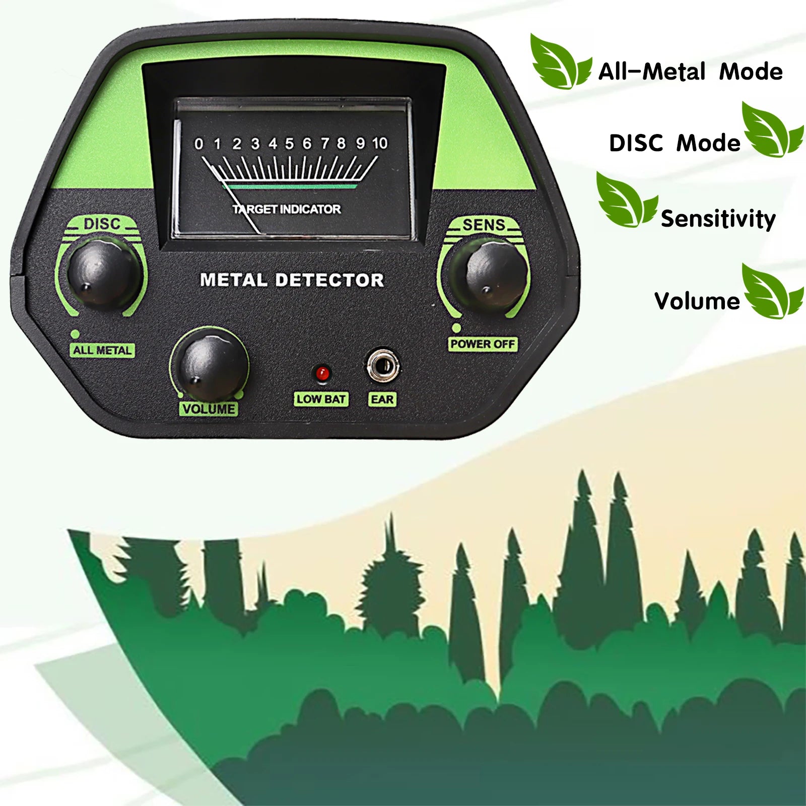 Underground Metal Detector GTX5030H GTX5030 Treasure Hunter Gold