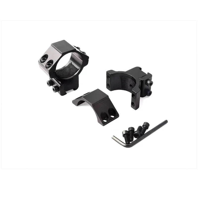 2PCS Hunting Rifle Scope Mount Ring for Dia 25.4mm 30mm Tube Scopes