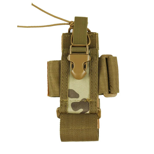 New Tactical Adjustable Walkie Talkie Holder Radio Pouch Hunting