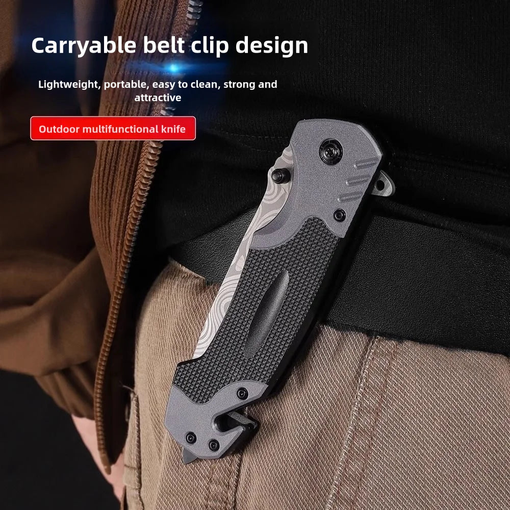 Multi functional sharp and convenient folding knife pocket knife,