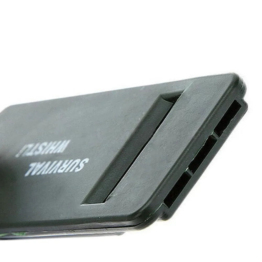 High Decibel 3-Frequency Whistle Outdoor Emergency Survival Whistle