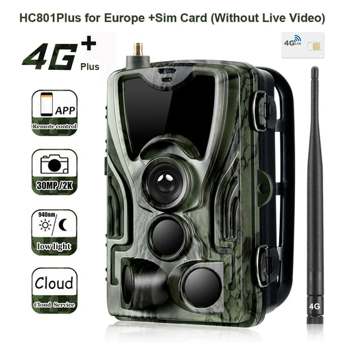 Free APP Trail Camera Cloud Service 4G Wildlife Hunting Surveillance