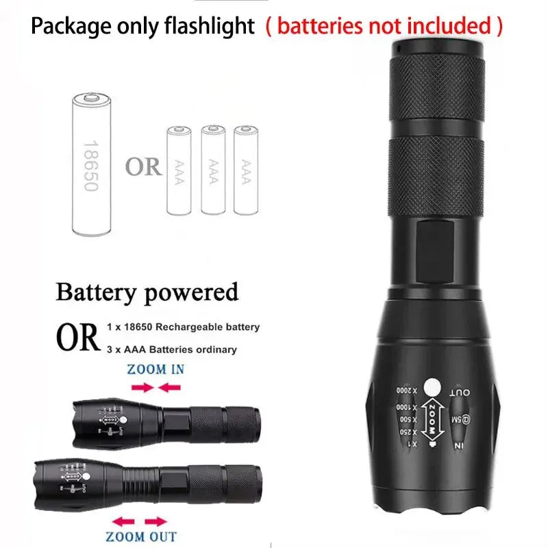 LumiFlash Mini Torche LED Portable – Éclairez votre chemin avec une puissance rechargeable