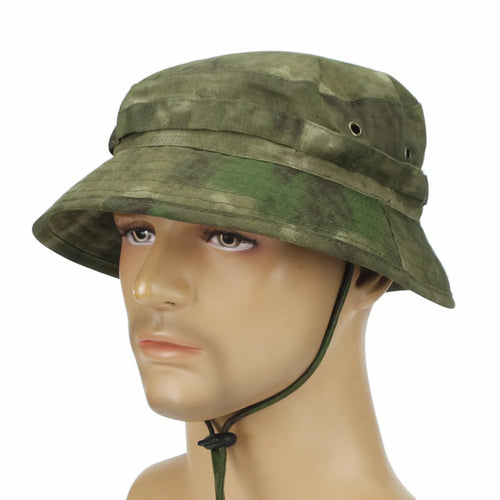 Camouflage Boonie Hat Outdoor Hiking Fishing Hunting Camo Bucket Hat