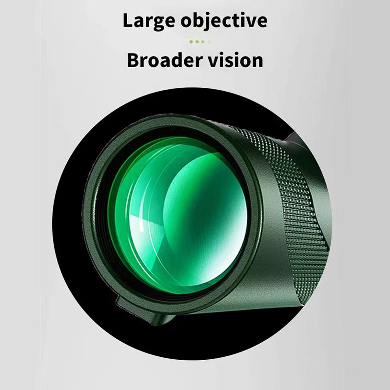 80x100 Portable Zoom HD 5000M Telescope Folding Long Distance Mini