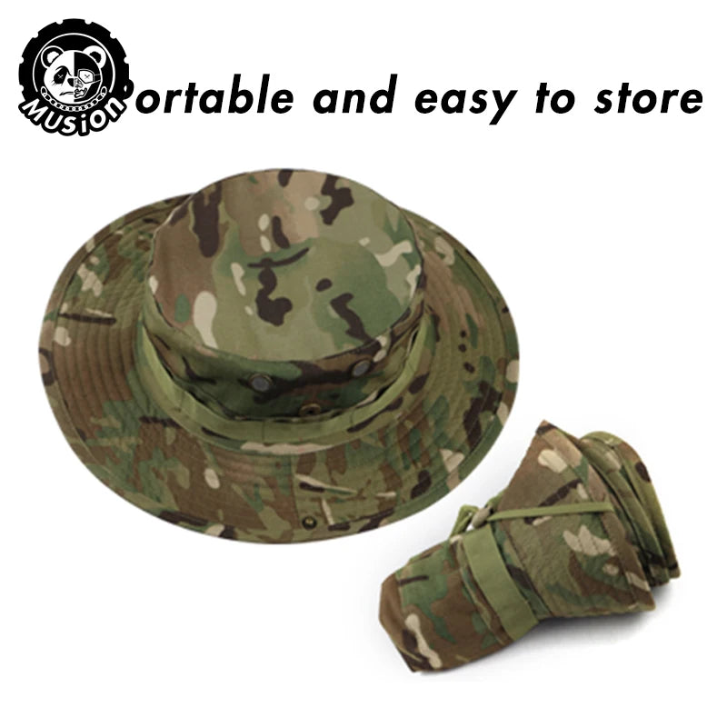 Musion Boonie Hat Balaclava Hat Suit Foldable Hat Sun Protection