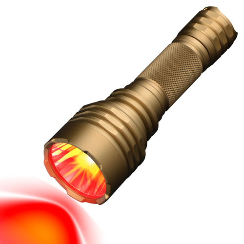 UltraFire C8 LED Outdoor Strong Red Light Flashlight Using 18650
