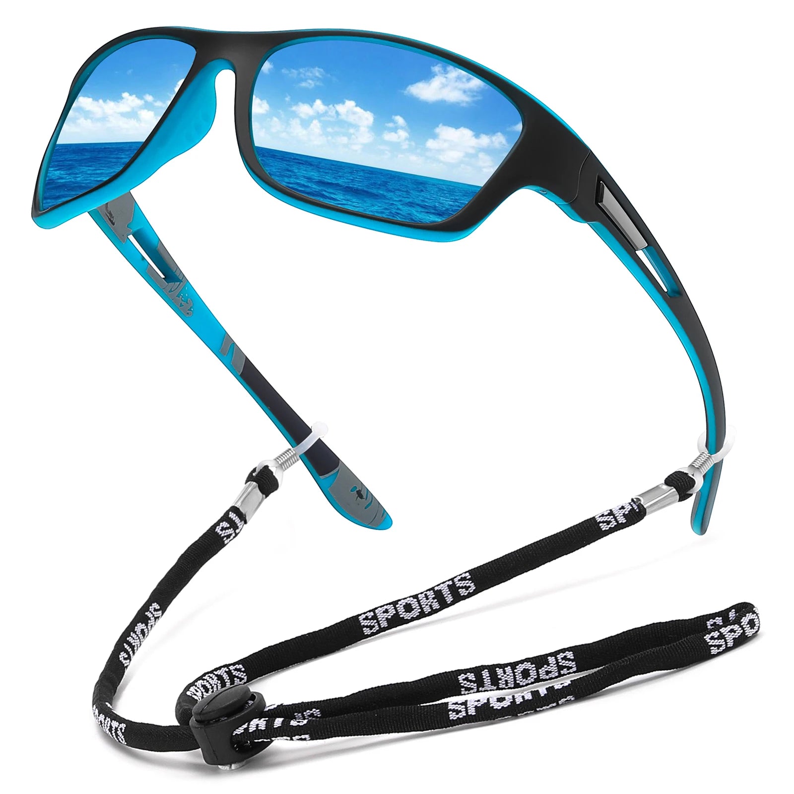 Lunettes de Soleil Polarisées de Marque X pour Hommes - Protection UV, Conduite et Pêche