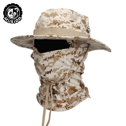 Musion Boonie Hat Balaclava Hat Suit Foldable Hat Sun Protection