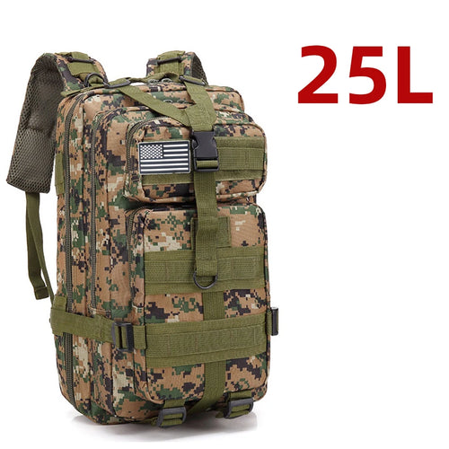 25L/50L Sturdy Nylon Waterproof Tactical Sports Trekking Fishing