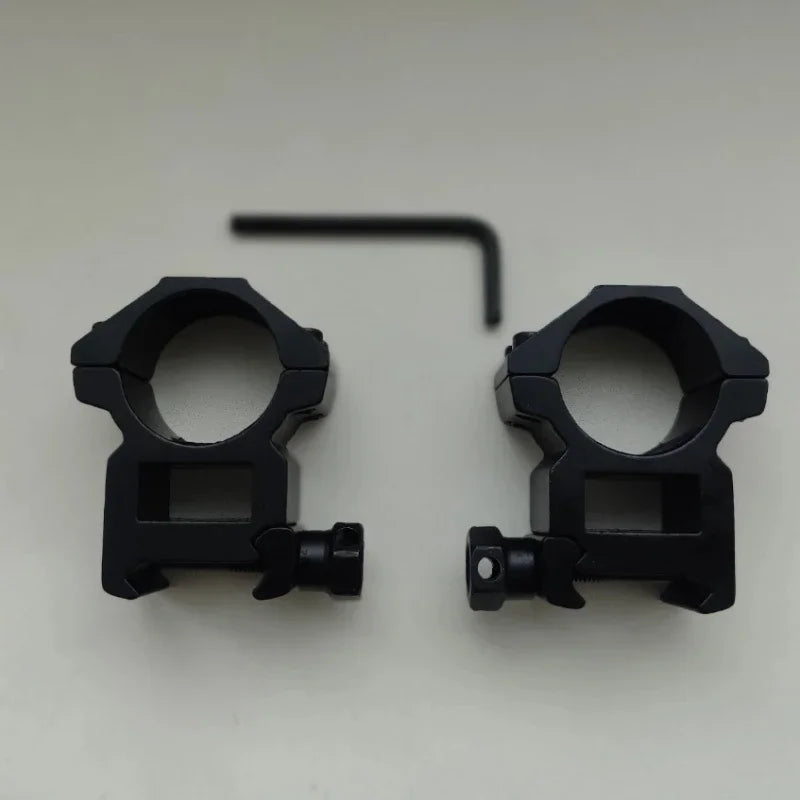 2PCS Hunting Rifle Scope Mount Ring for Dia 25.4mm 30mm Tube Scopes