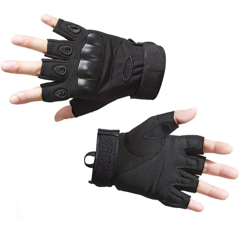 Outdoor Tactical Gloves Sport Half Finger Military Men Women Combat