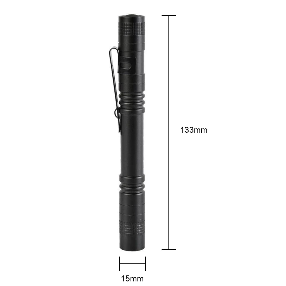 Mini Pen Light Flashlight Red/White/395nm Torch Penlight Flashlight