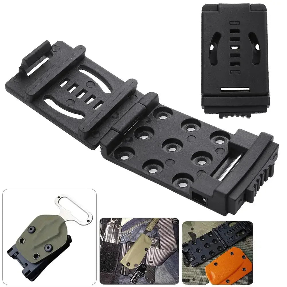 5-20pcs K Sheath Kydex Waist Belt Clip Hunting Knife Scabbard Kit Tek