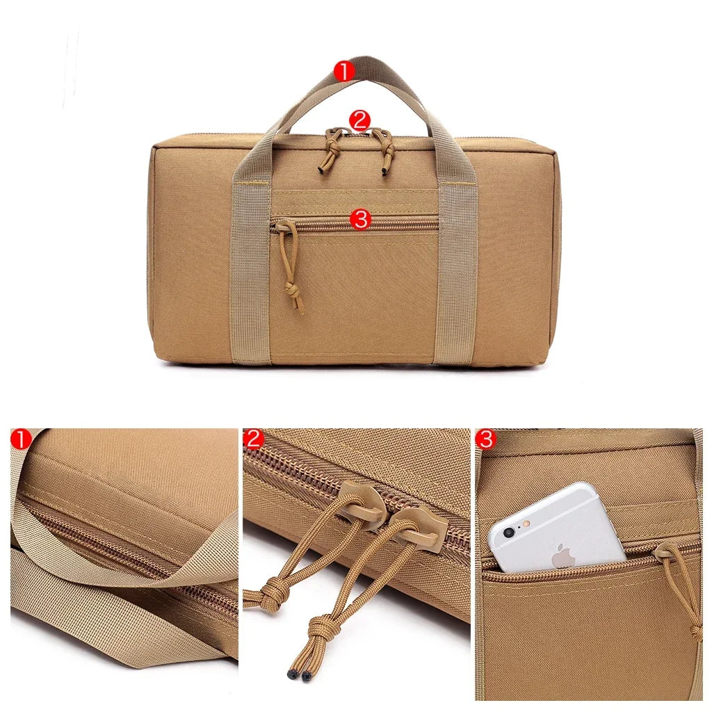 Gun Carry Bag EDC Tool Pouch Outdoor Hunting Accessories Magazine