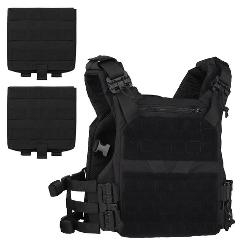 K19 Full-Size Hunting Vest Plate Carrier Fit for 80-110 cm, MOLLE
