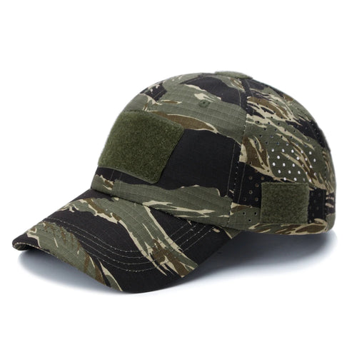 New Men Camouflage Baseball Cap Breathable Sunscreen Hat Outdoor