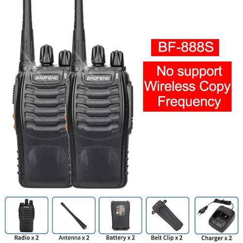 Baofeng BF 888S Talkie Walkie UHF 400 470 MHz Longue Portée