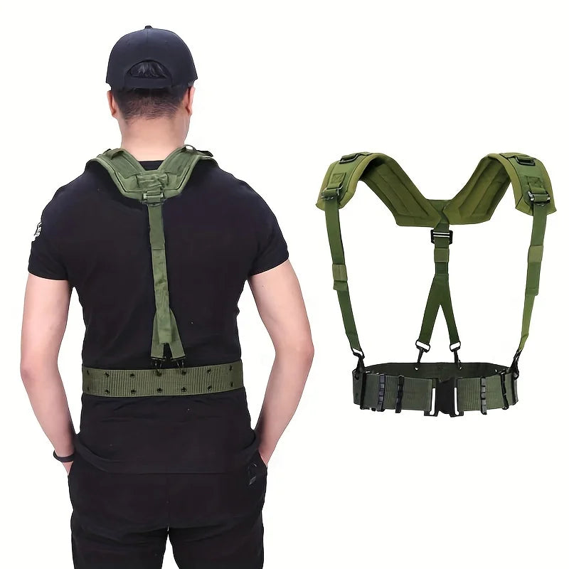 Ceinture Y-Tactique Polyvalente pour Chasse et Pêche - Confort et Liberté de Mouvement