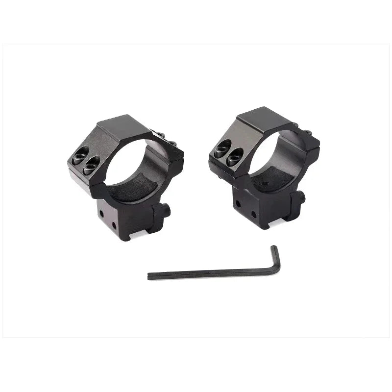 2PCS Hunting Rifle Scope Mount Ring for Dia 25.4mm 30mm Tube Scopes